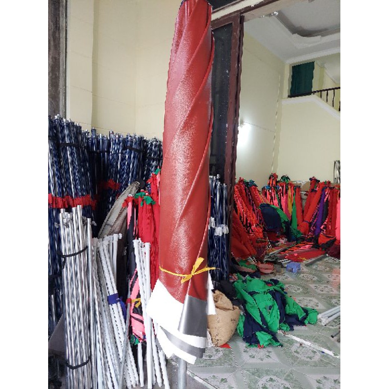 Dù vải lớn che mưa nắng 2m6 chưa bao gồm chân đế