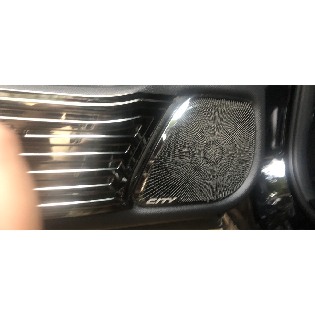 Ốp Tapli cánh cửa, màng loa Xe Honda City 2016- 2020, 2021 Hàng TiTan Cao Cấp+ Tặng kèm keo dính