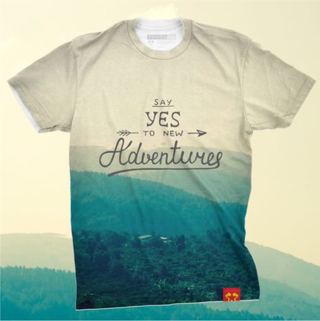 Áo Phượt SAY YES TO NEW ADVENTURES