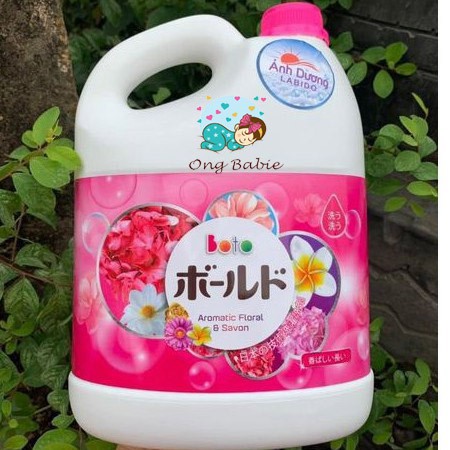 [XẢ KHO] NƯỚC GIẶT BOTO ÁNH DƯƠNG CÔNG NGHỆ NHẬT BẢN, CAN 3,6L