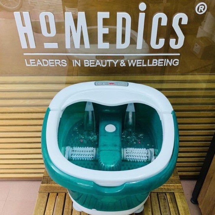 [BH 2 Năm] Bồn máy chậu ngâm chân massage cao cấp con lăn tự động Homedics FB-650, SereneLife SL12, SL173