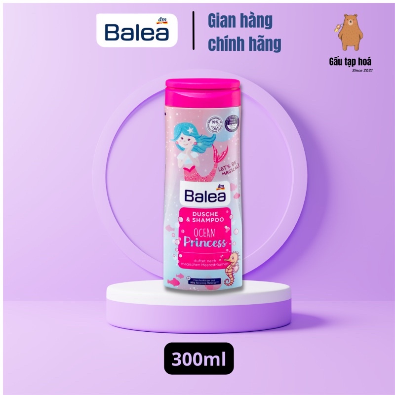 Sữa tắm gội Balea cho bé gái [ Nhập khẩu Đức]