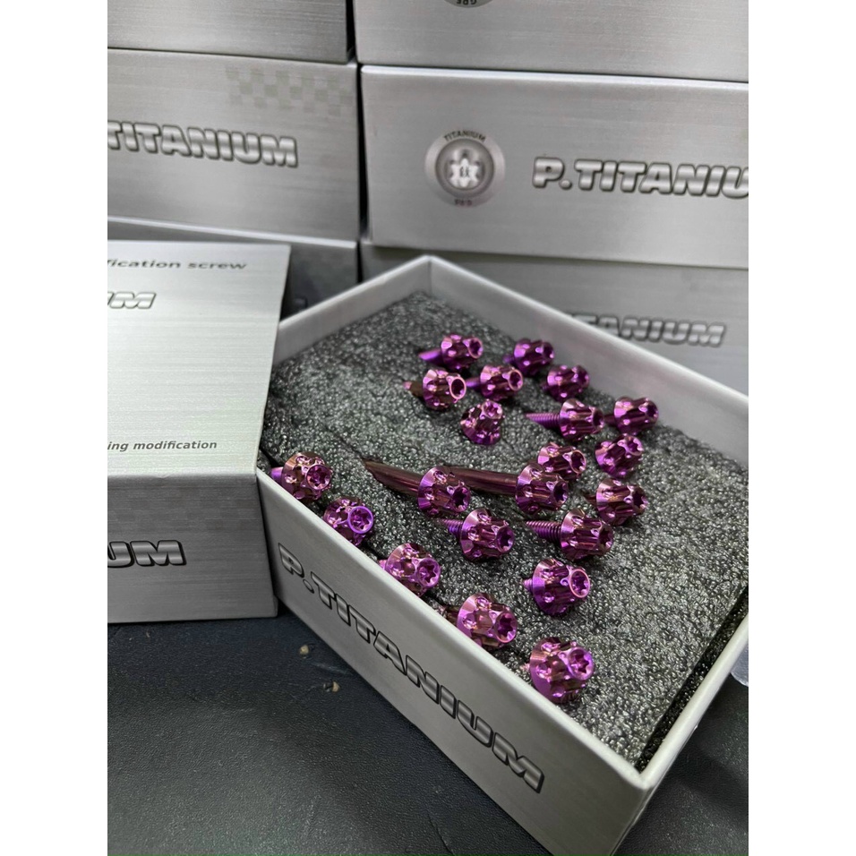 Ốc Lốc Máy GR5 nhiều màu cho xe Ex2010 Ex135 Ex150 Sirius Sirius Fi Winner Dream, nhiều màu lựa chọn