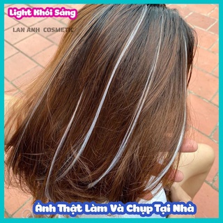 Light tóc màu cao cấp Tóc light dán nối tiện dụng Light tóc giả cao cấp