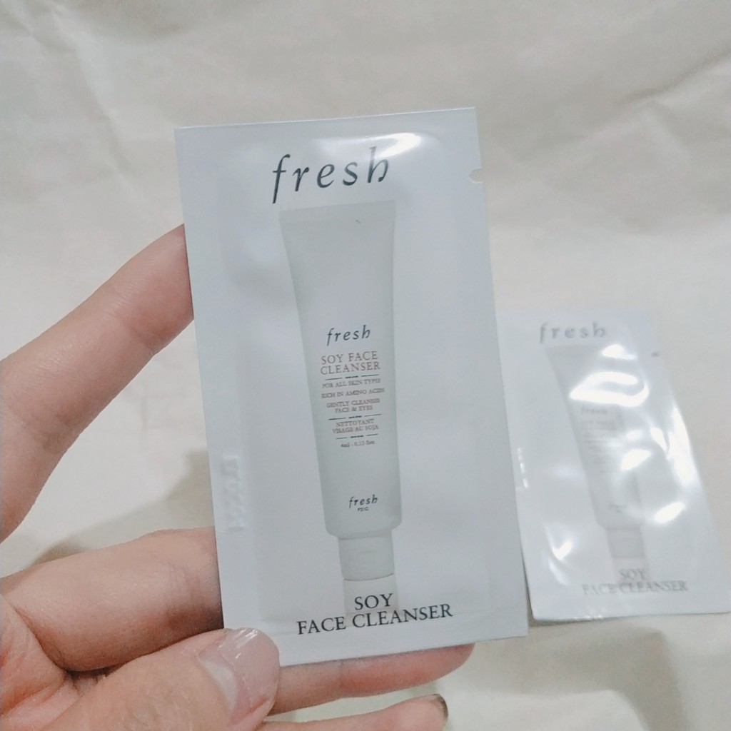 { Sample} Sữa rửa mặt Soy face cleanser Fresh