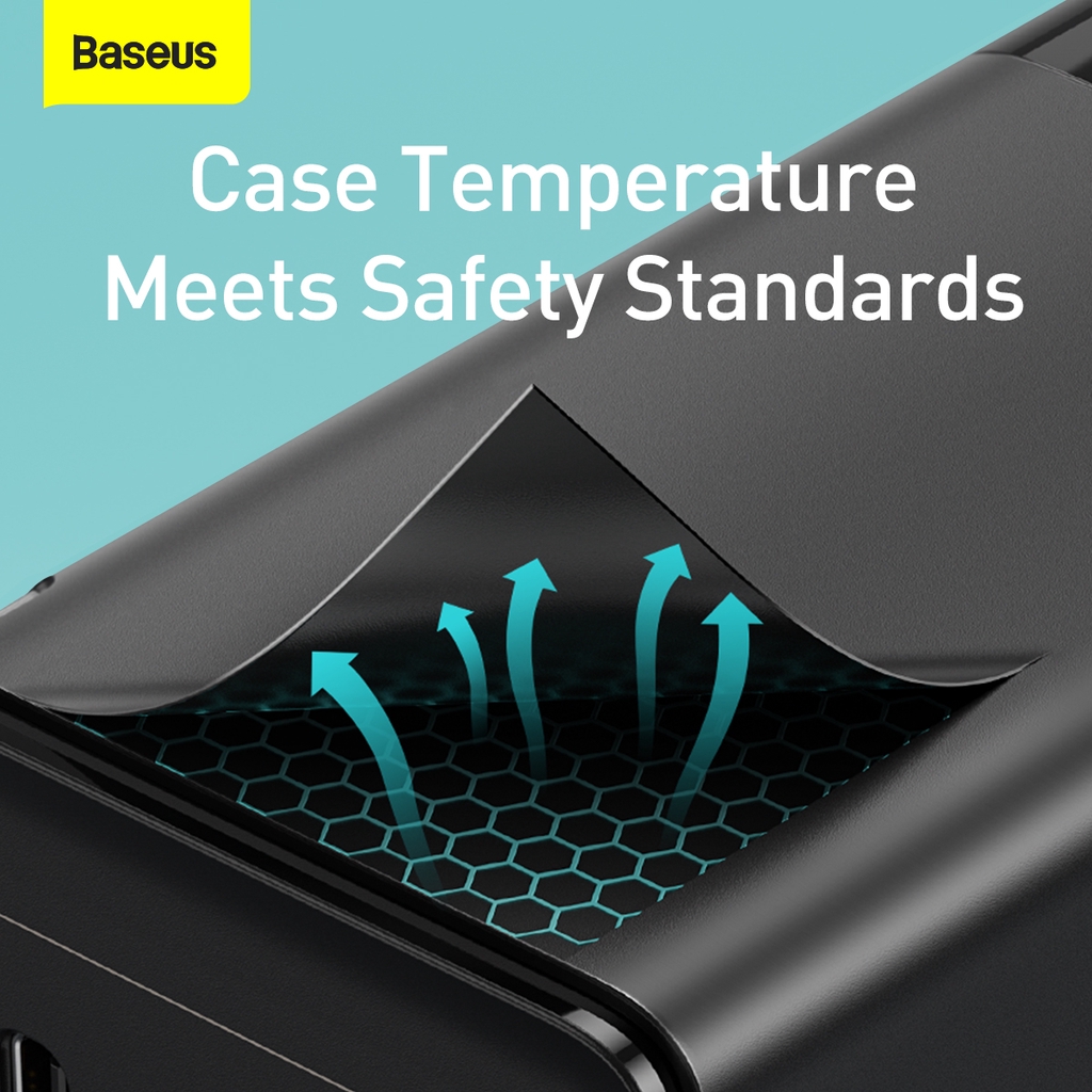 Bộ sạc nhanh đa năng Baseus GaN2 PRO Travel Quick Charger 65W dùng cho Laptop và điện thoại