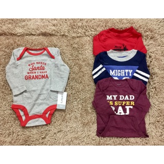 Set 4 carter xuất dư size 3M