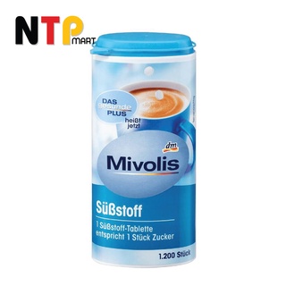 [CHÍNH HÃNG ĐỨC] Đường ăn kiêng Mivolis Substoff cho người tiểu đường hộp 1200 viên