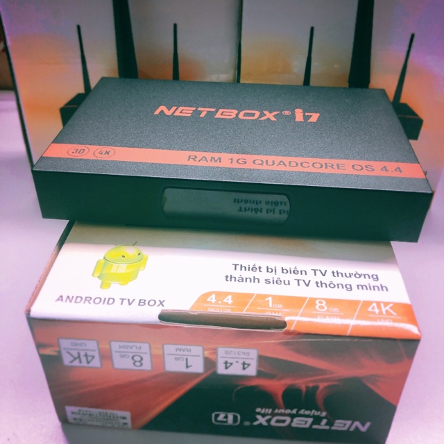 Android tivi box NETBOX I7 ram 1G