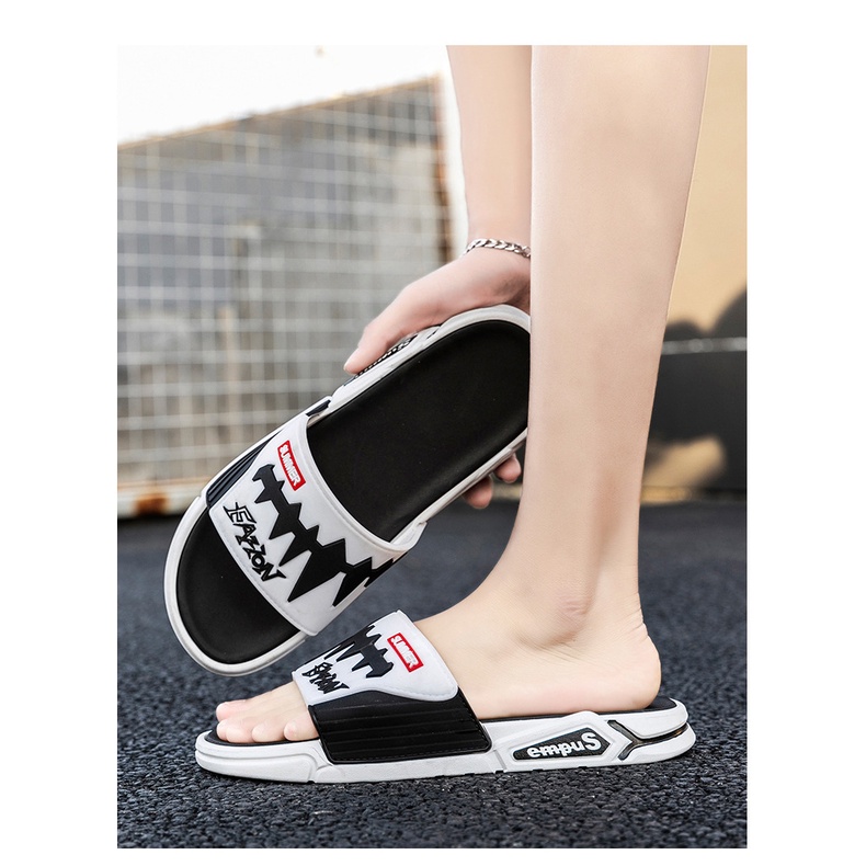 Dép quai ngang nam nữ chất liệu Cao Su dẻo êm ái Style Năng Động for SUMMER DP15