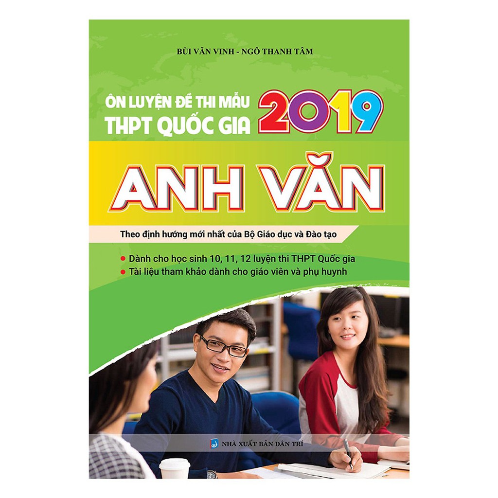 Sách - Ôn luyện đề thi mẫu THPT QG 2019 Anh Văn