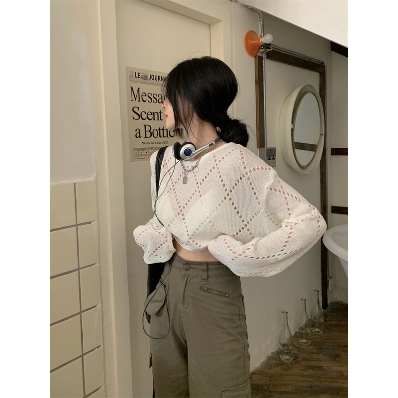 Áo Thun Nữ Tay Dài Cổ Tròn Thời Trang Phong Cách Hàn Quốc