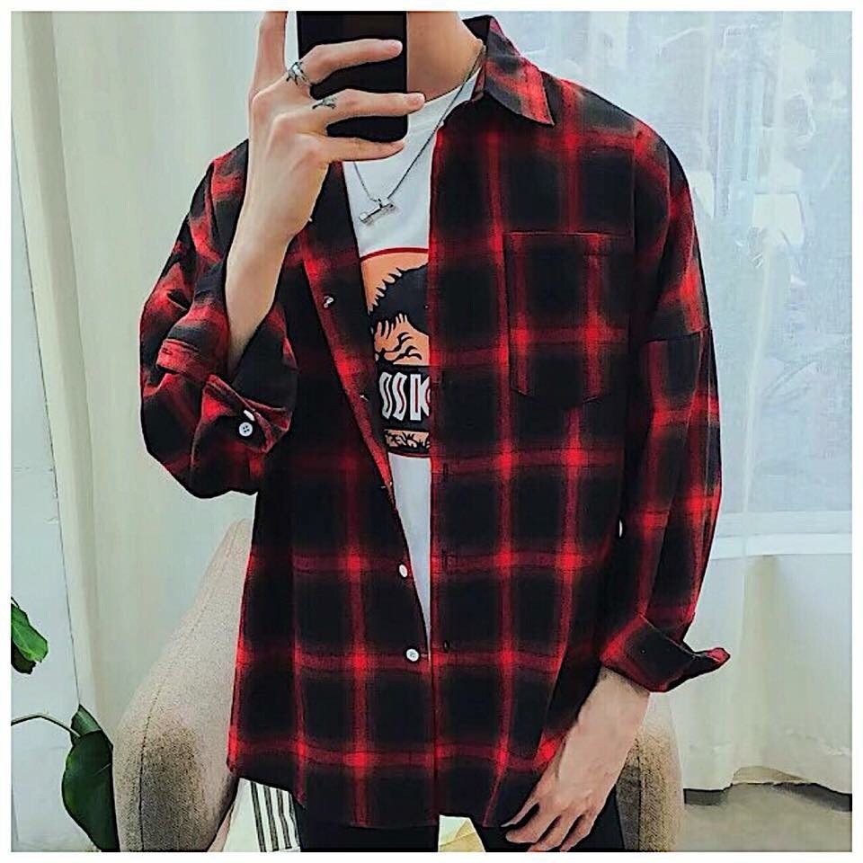 ÁO KHOÁC SƠ MI CARO UNISEX THỜI TRANG CAO CẤP CRT5661 | BigBuy360 - bigbuy360.vn