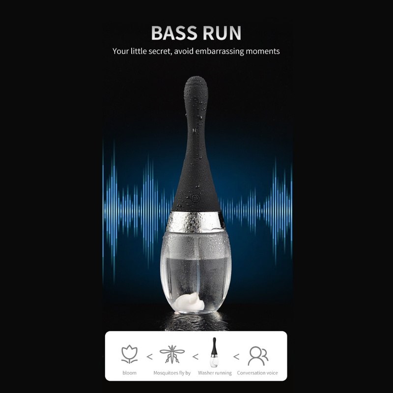 Bóng Đèn Enema Tự Động 3 Tốc Độ Kèm Sạc Chống Lưng Tiện Dụng Cho Nam Và Nữ