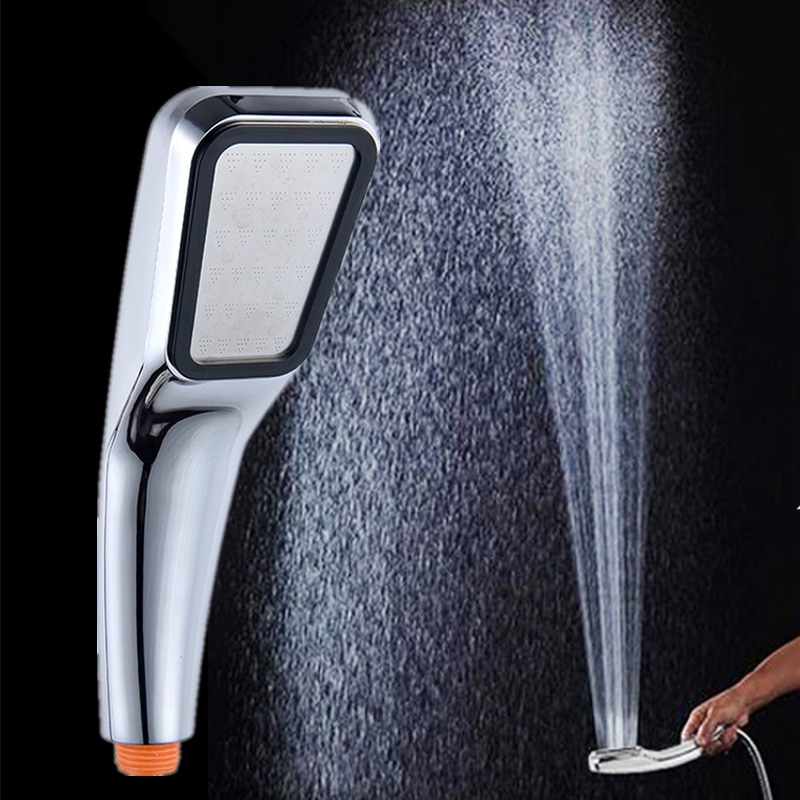【CHILEAD】300 lỗ vuông áp lực cao phòng tắm vòi sen đầu vòi sen cầm tay tiết kiệm nước vòi sen bộ lọc đầu vòi