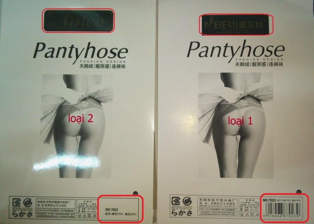 [Mã 44FASHIONSALE448 giảm 10K đơn 50K] Lốc 6 đôi tất quần da nữ pantyhose loại 1.