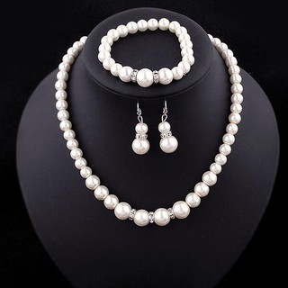 Bộ trang sức giả ngọc trai BTS0104