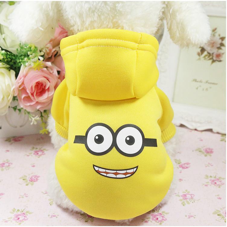 áo khoác nỉ chó mèo cao cấp minion size lớn