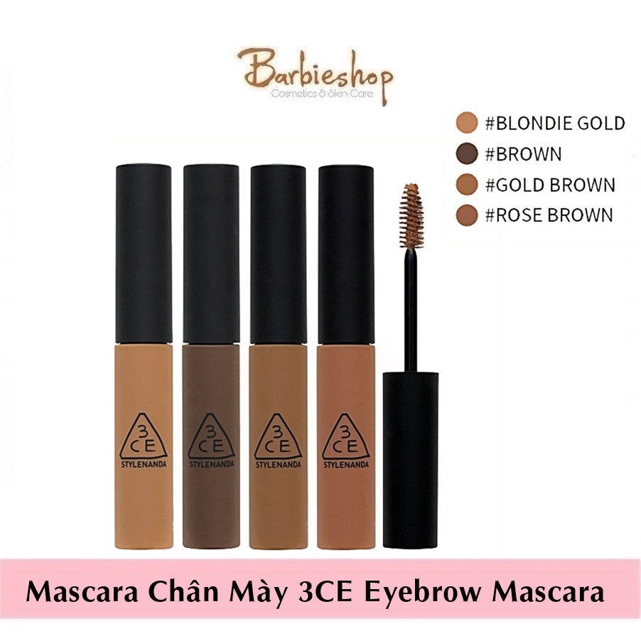 Mascara Định Hình Chân Mày Có Màu 3CE Eyebrow Mascara