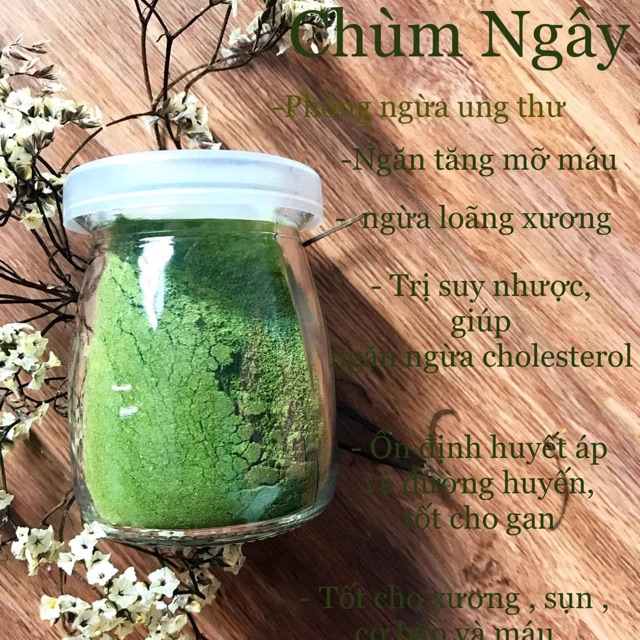 Bột rau chùm ngây sấy lạnh