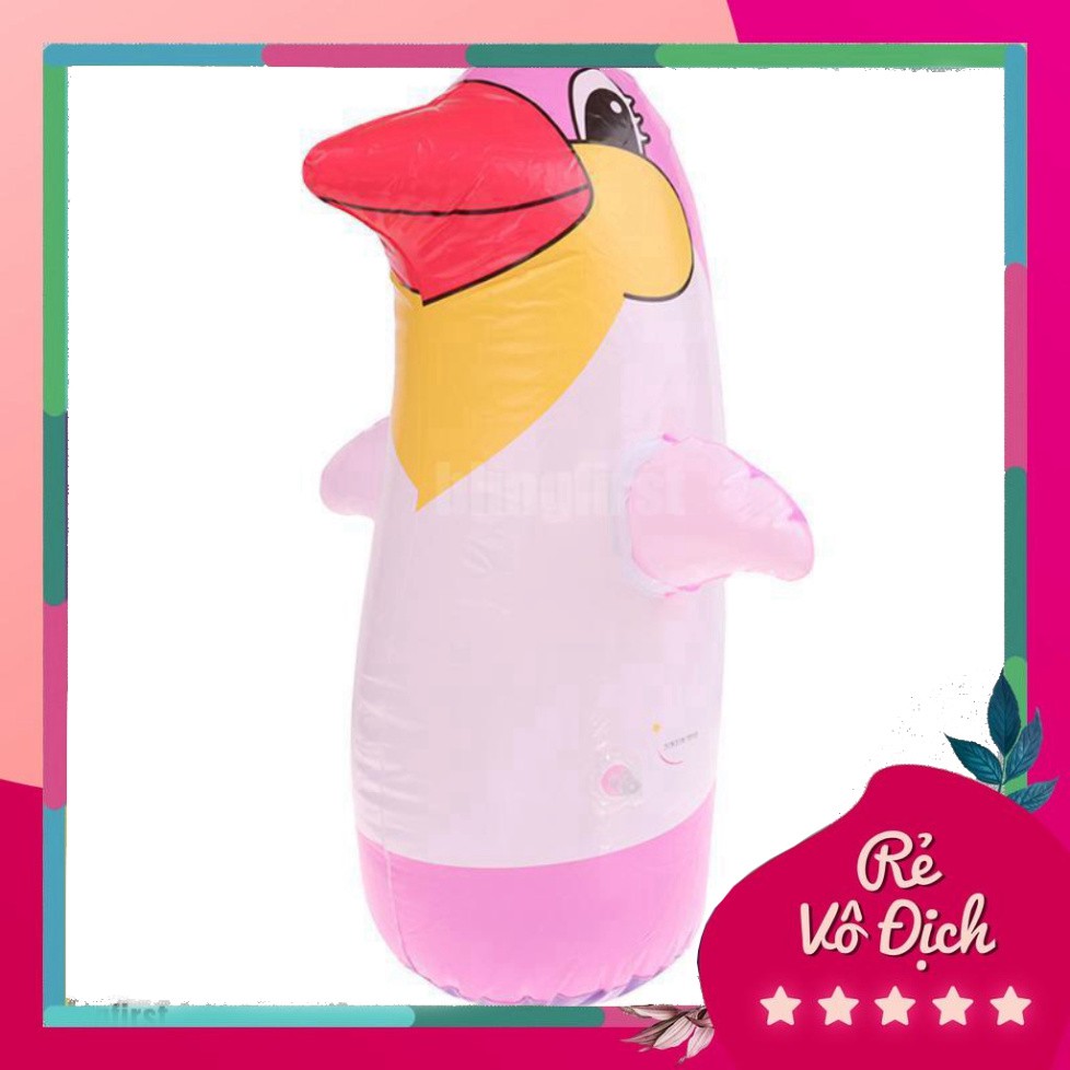 PVN4830 Đồ chơi bơm hơi hình chim cánh cụt bằng nhựa PVC