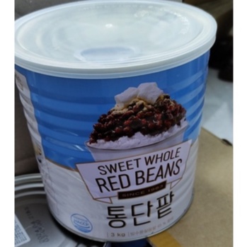 Chè đậu đỏ đóng hộp hàn quốc - 통단팥