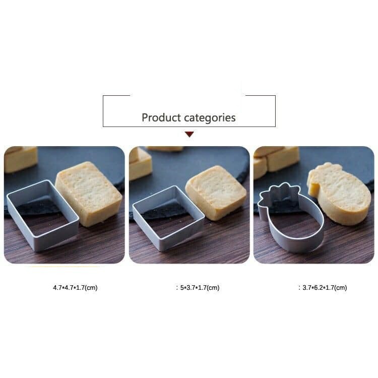 Combo 100 Khuôn Nhôm Hình Chữ Nhật