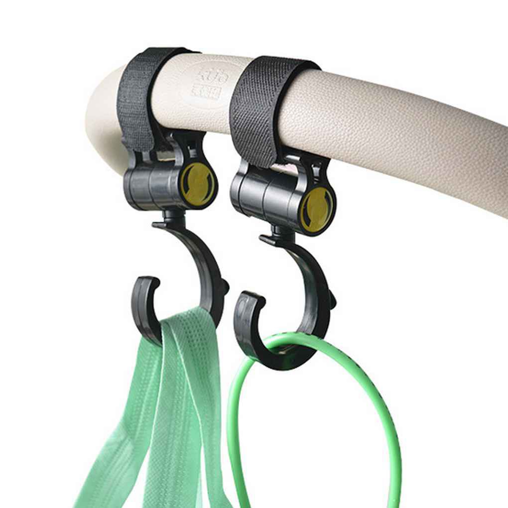 Bộ 2 móc treo đồ gắn xe đẩy em bé