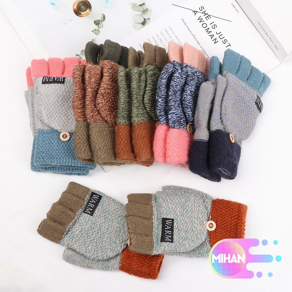Găng tay hở ngón MIHAN1 thời trang mùa đông cho nam và nữ