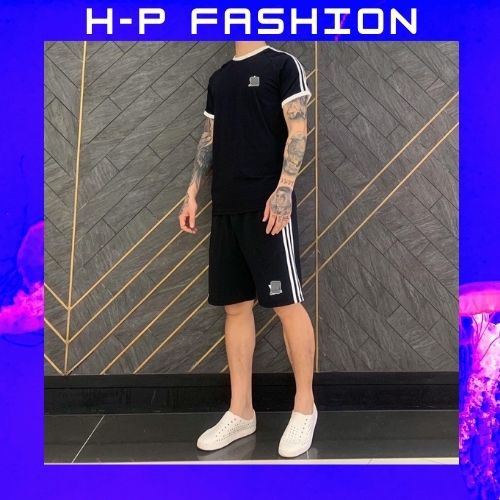 Đồ Bộ Nam Đẹp 🔵 𝐅𝐑𝐄𝐄 𝐒𝐇𝐈𝐏 🔵 Đồ Bộ Thể Thao Nam Vải Cotton Co Giãn Thời Trang Hpfashion - đbnhp00