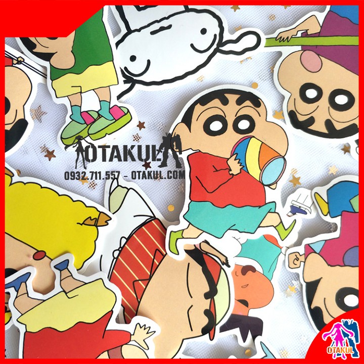 Sticker Shin Cậu Bé Bút Chì