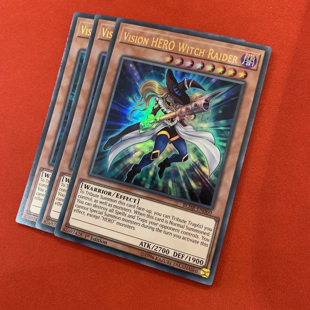 [EN-JP][Thẻ Bài Yugioh Chính Hãng] Vision Hero Witch Raider