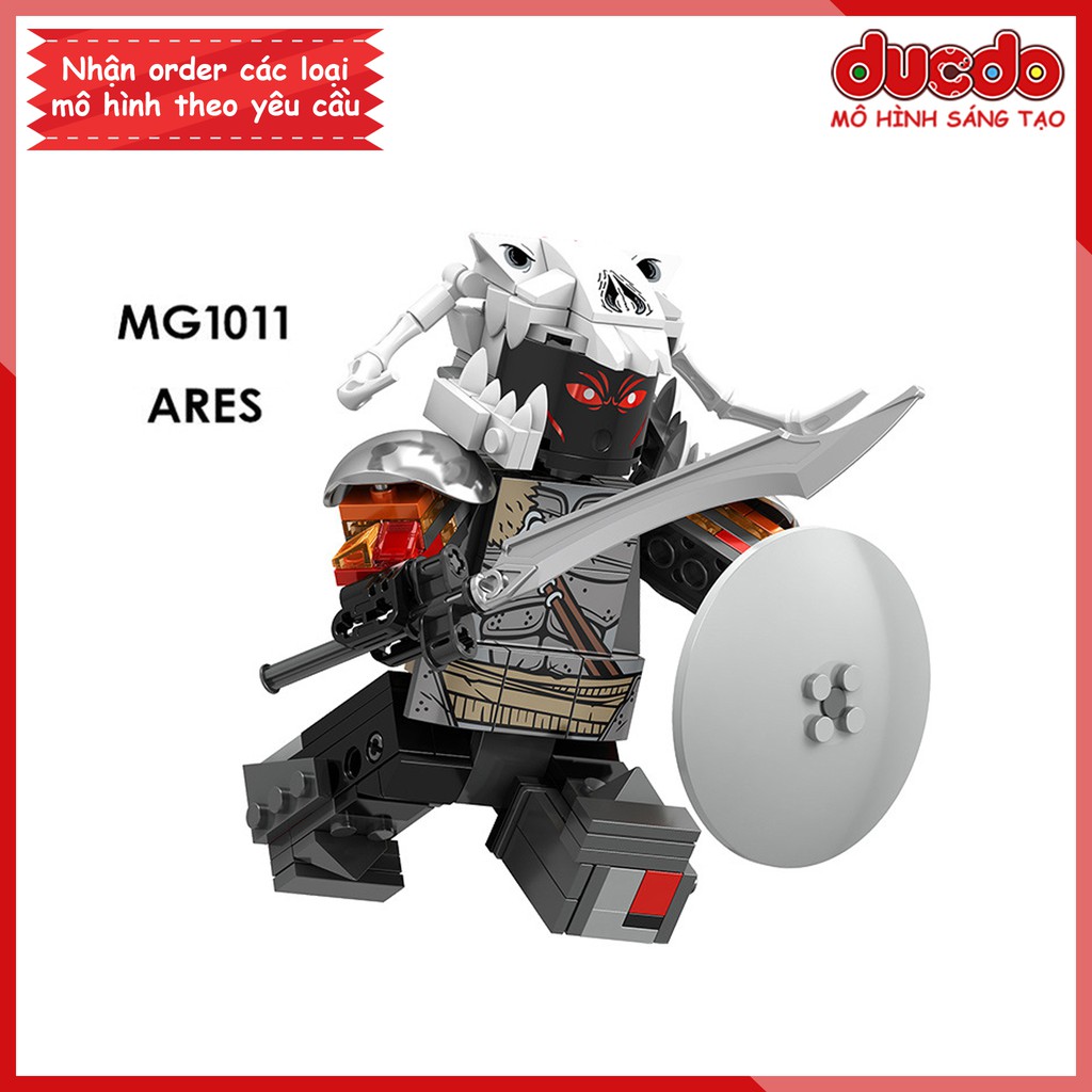 Lắp ghép quái vật Ares trong DC  - Đồ chơi Xếp hình Mini Minifigures Mô hình Iron Man MG1011