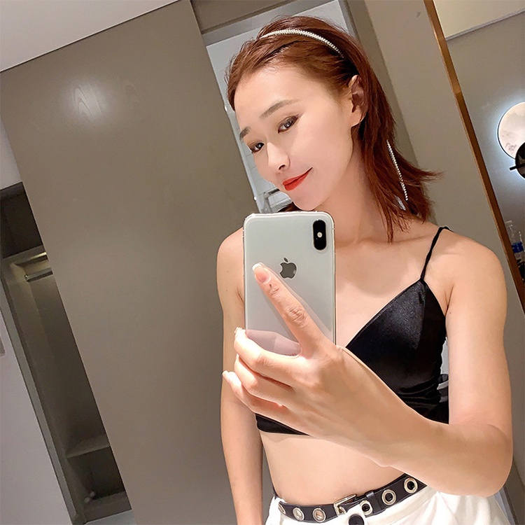 Cài Tóc Tua Rua Đính Đá Lấp Lánh Phong Cách Hàn Quốc