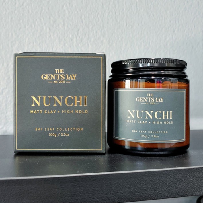 {Siêu rẻ} {Chính hãng} Sáp vuốt tóc The Gents Bay NUNCHI Matte Clay - 56gr