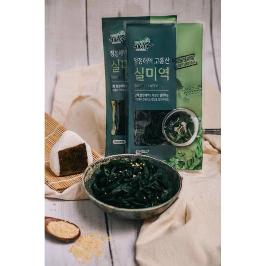 Rong Biển Nấu Canh Seaweed Hàn Quốc Bịch 50g-Thanh Mát Chuẩn Vị Hàn Quốc-Giàu Dinh Dưỡng-Nhập Khẩu Hàn Quốc