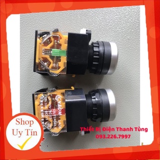 [FREESHIP] Nút ấn LA38 Phi 22 - nút ấn nhả xanh đỏ phi 22mm [SHOPUYTÍN]
