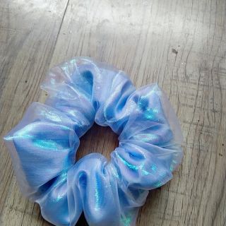 Set 12 dây cột tóc scrunchies 2 lop