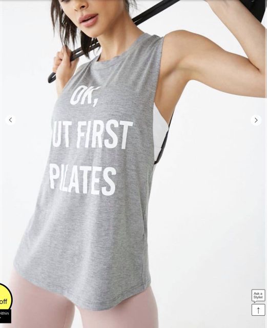 Áo tank top form rộng F21