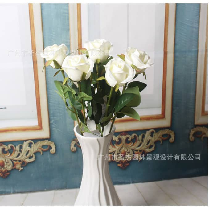 hoa giả - hoa hồng lụa cao cấp