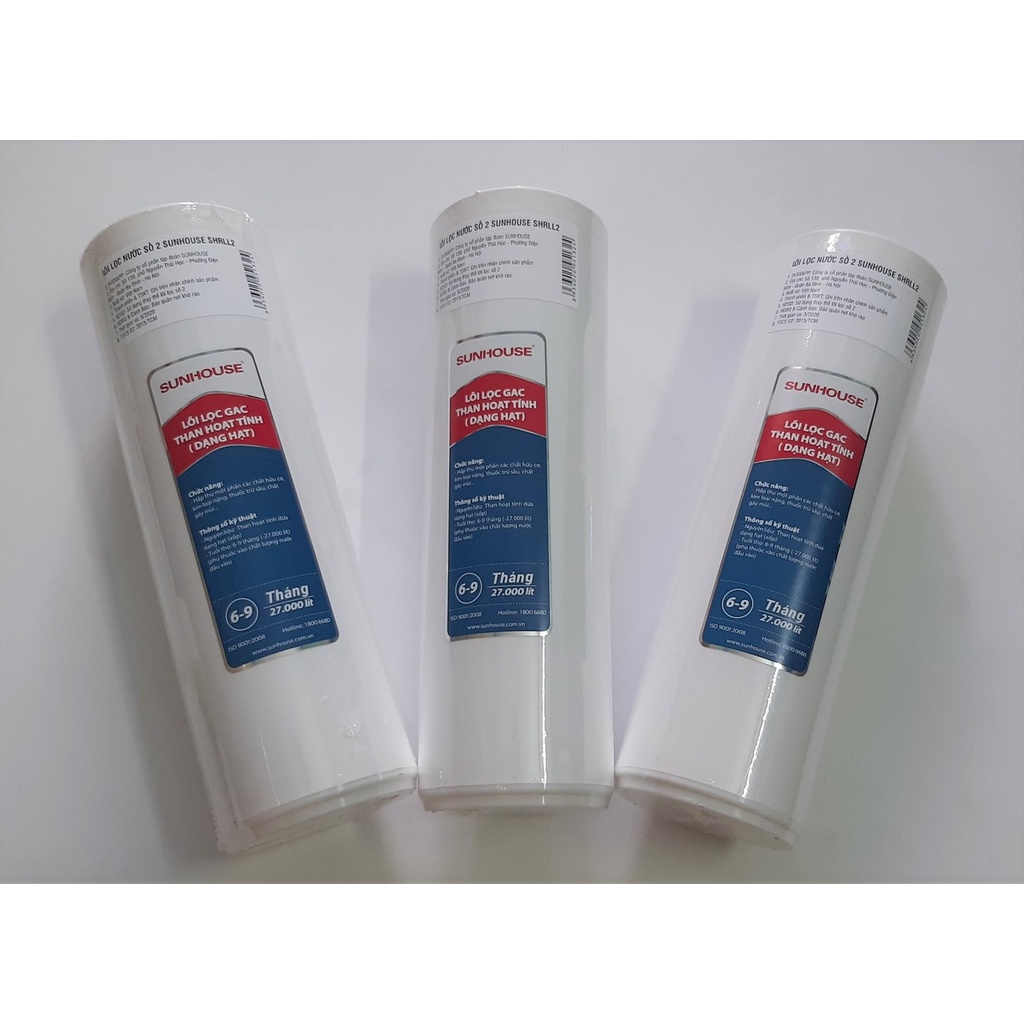 COMBO 5 LÕI LỌC 123 SUNHOSE