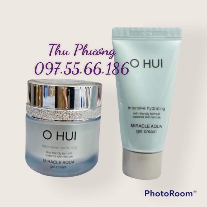 LỌ KEM DƯỠNG CẤP NƯỚC OHUI AQUA CHO DA DẦU 30ML ( tách set)