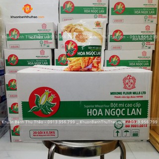 Thùng 20 gói bột mì Hoa Ngọc Lan 500g