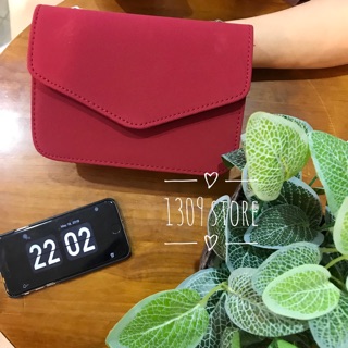 Túi da lộn dáng bì thư