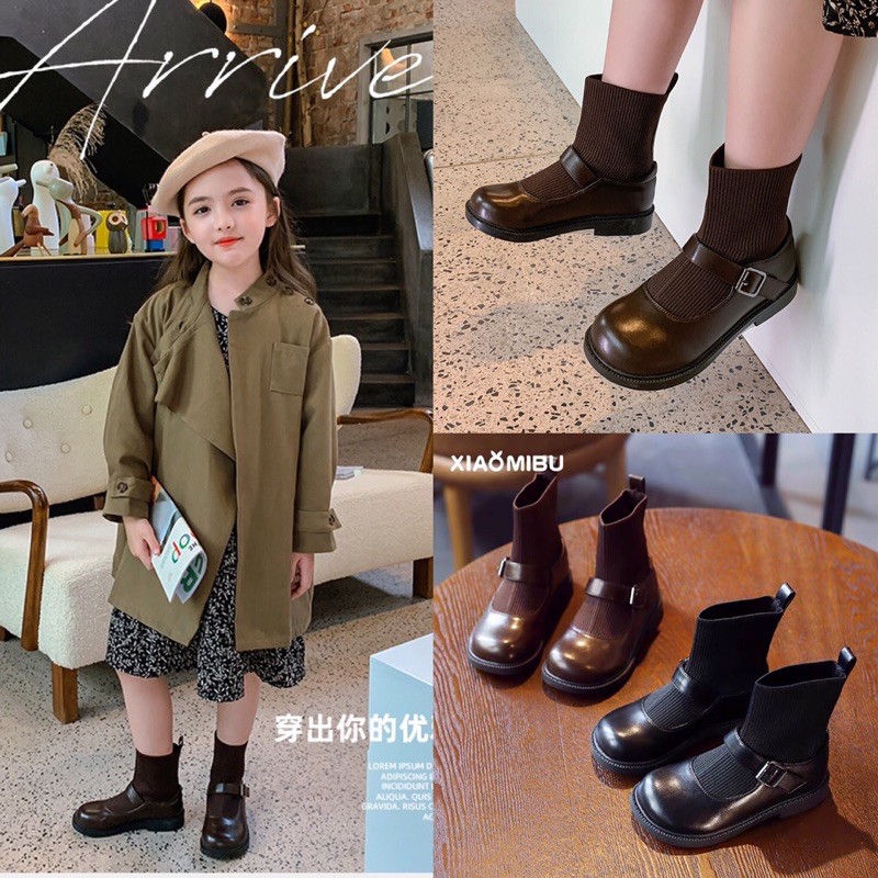 Boot bé gái siêu mềm 26-36