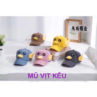 (FREESHIP 99K) Mũ vịt có tiếng kêu cho bé ( tuyển sỉ )