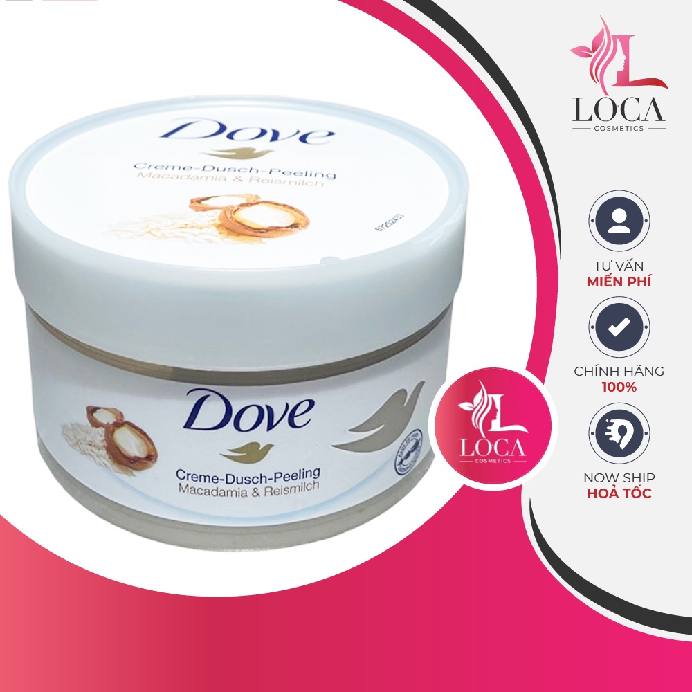 Tẩy Da Chết Toàn Thân DOVE Exfoliating Body Polish