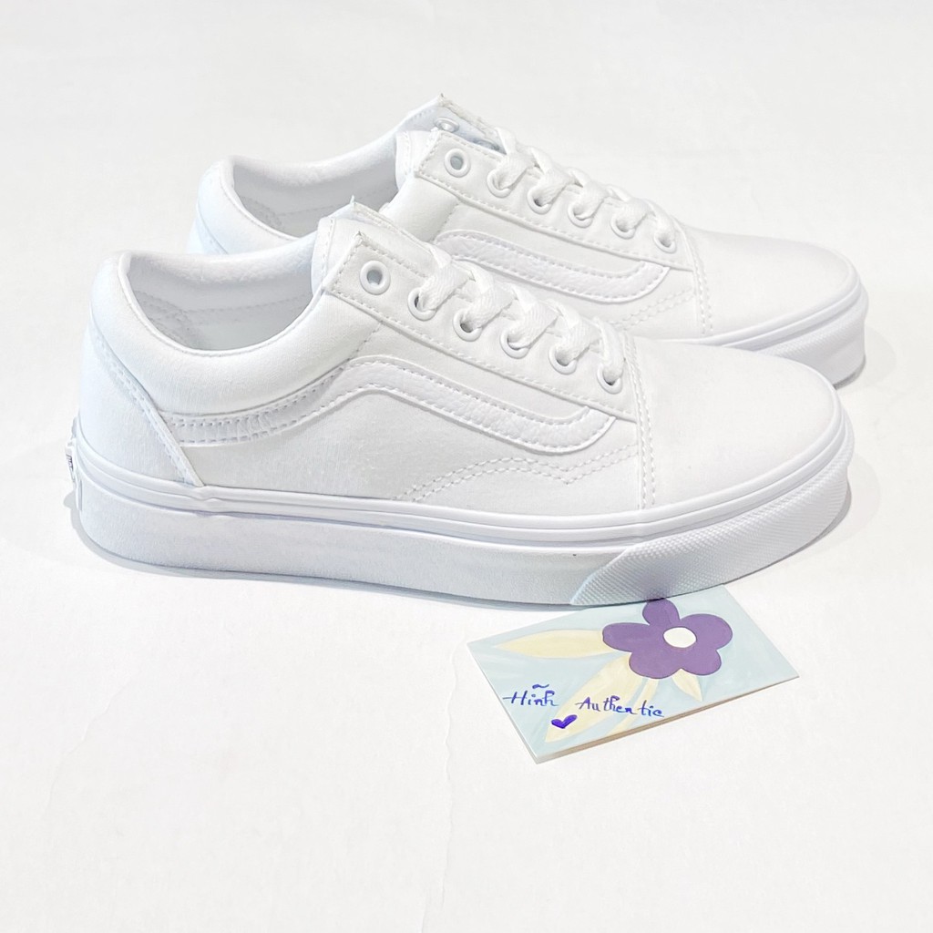 Giày Vans Old Skool Trắng chính hãng