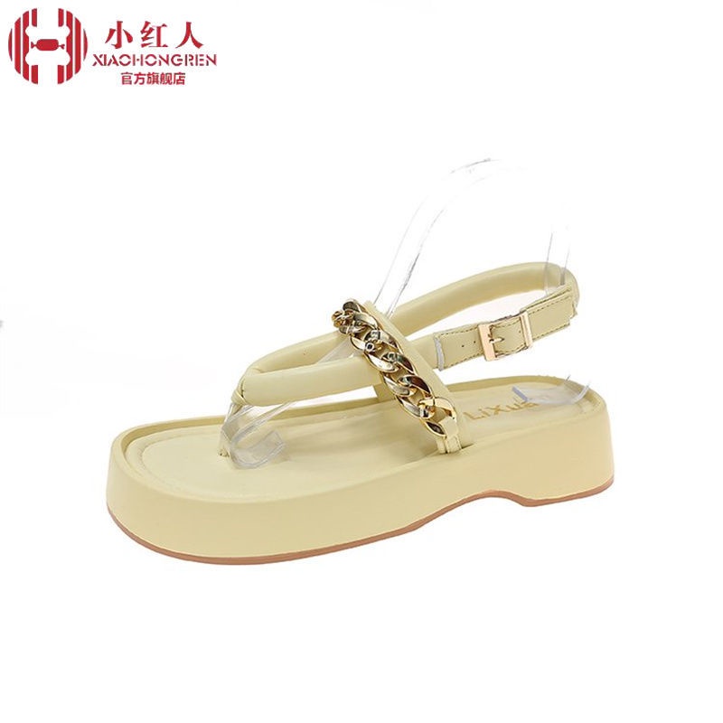 Dép Sandal Đế Dày Mềm Mại Phong Cách Pháp Cổ Điển Thời Trang Cho Nữ