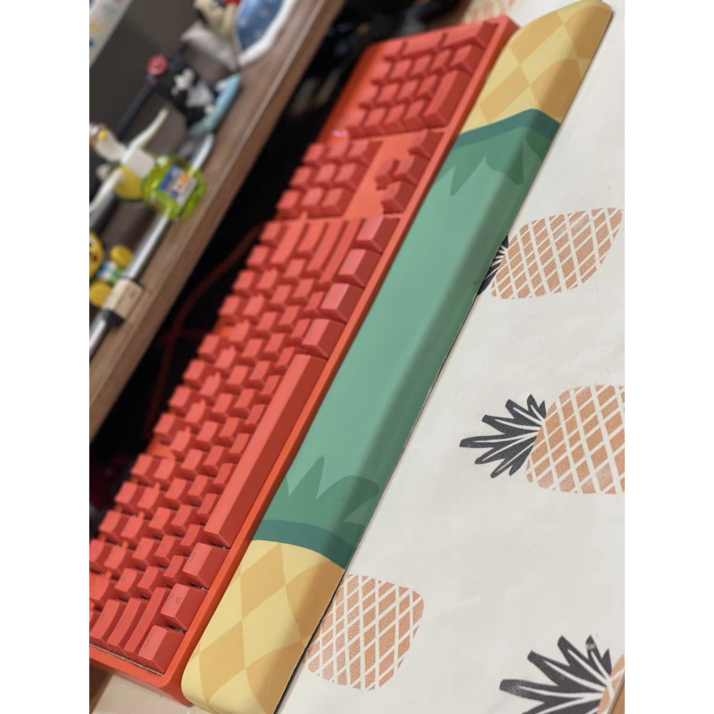 Cute memory foam keyboard holder, wrist mouse pad, creative office